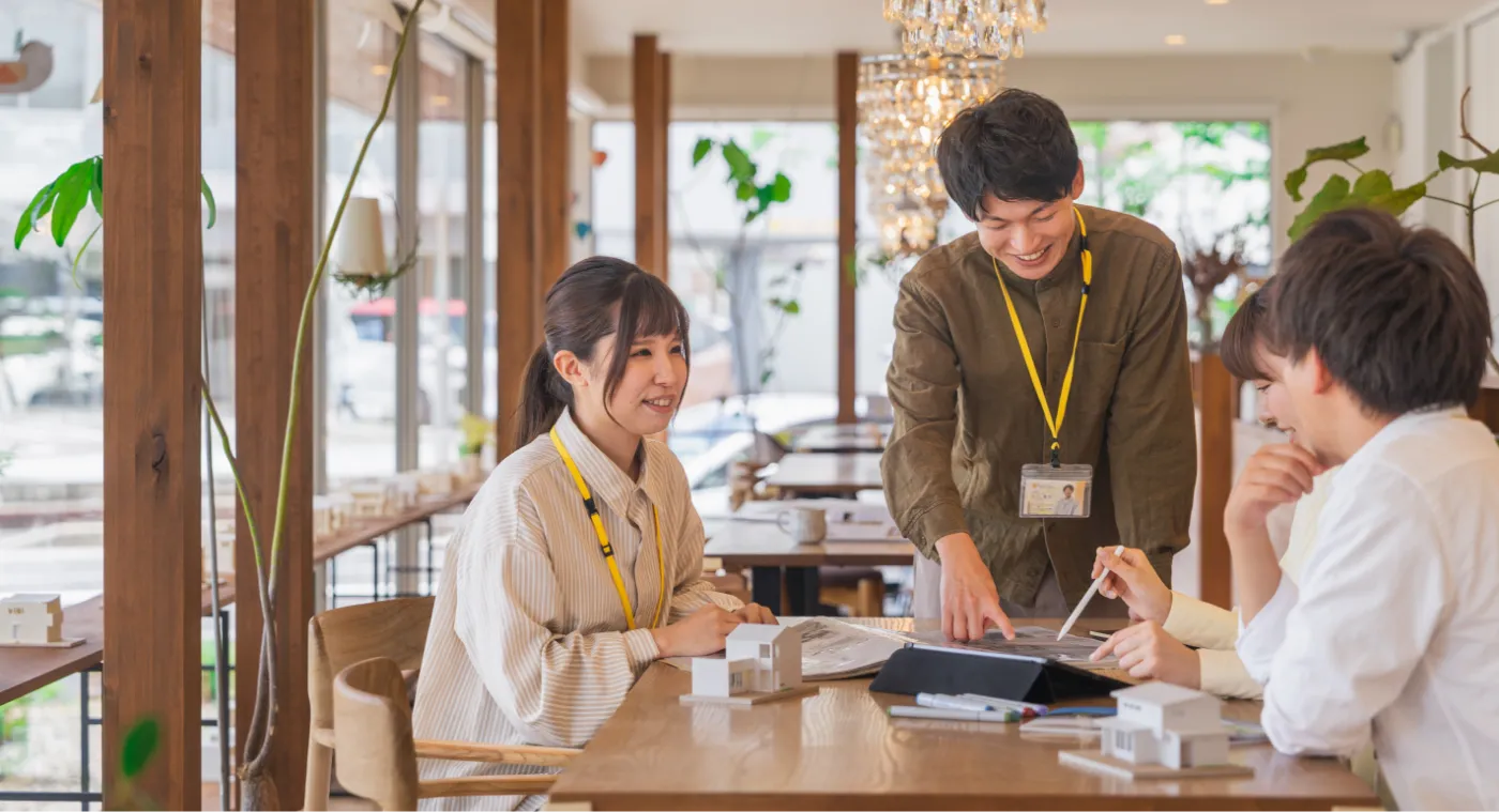設計する建築士に直接話しをしませんか