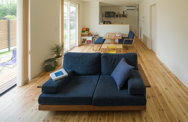 日当たり風通り良好リビング　