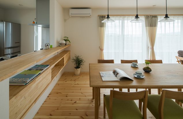 和風モダンなダイニング　