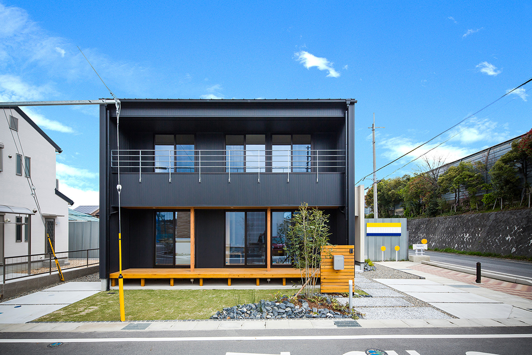 外観 草津市 モデルハウス 滋賀で設計士とつくる注文住宅 ルポハウス
